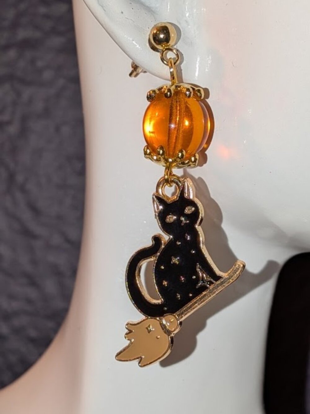 "The Witch's Familiar" Earrings